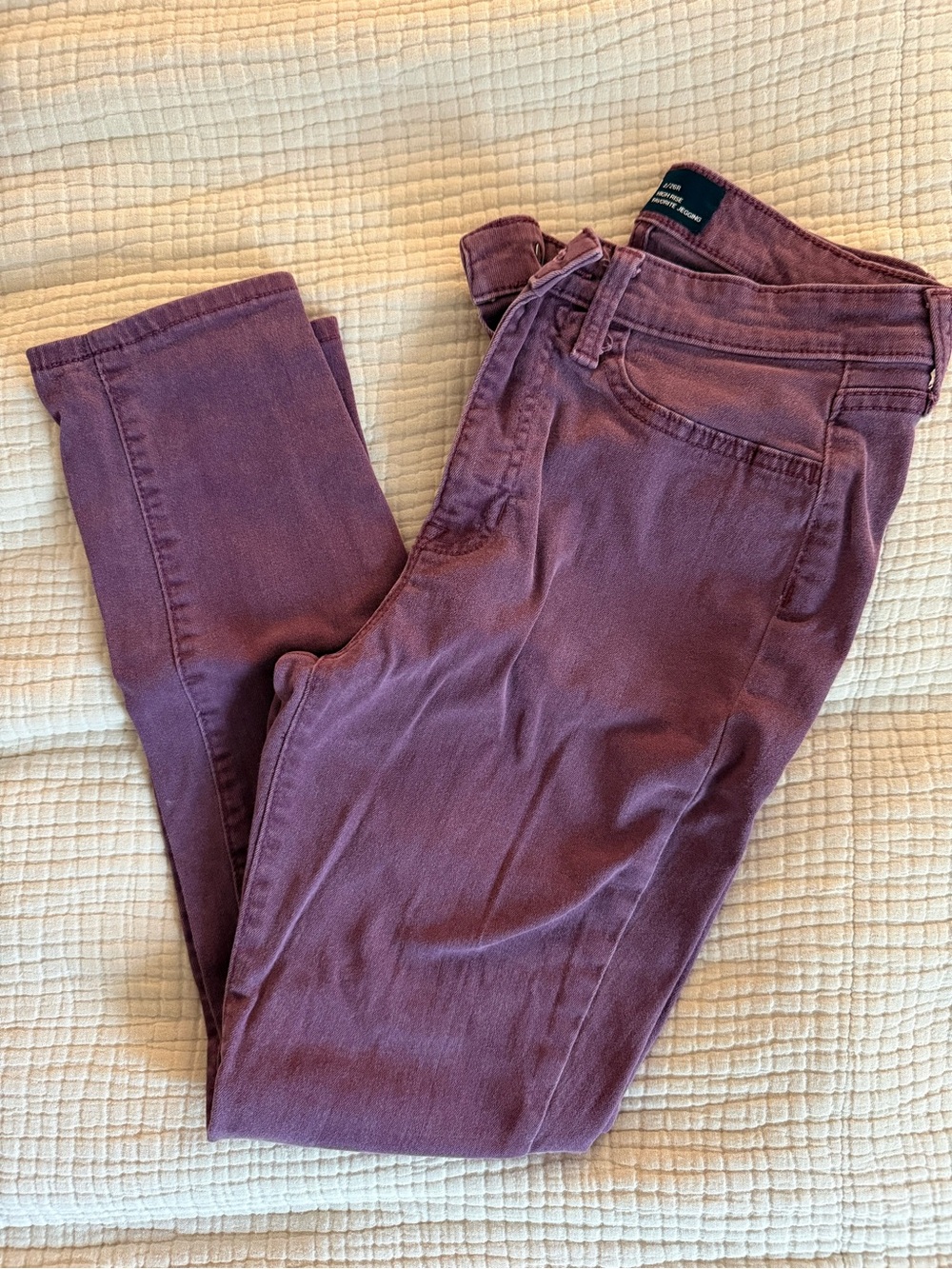 GAP Plum-Toned Skinny Jeans